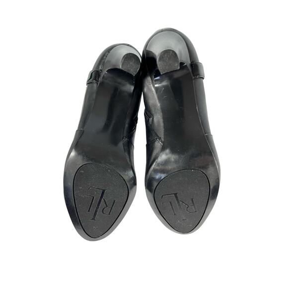 Ralph Lauren Lauren Women's Leather Saida Boot Black - Picture 7 of 10